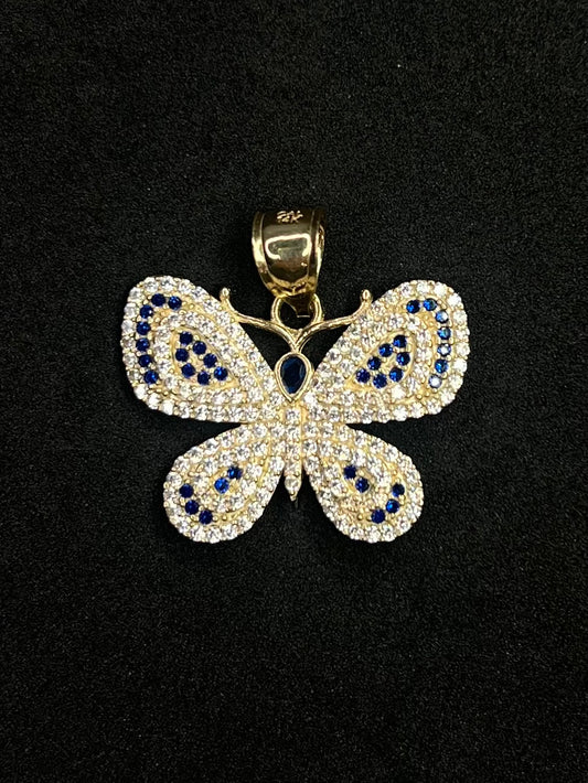 14K Butterfly Pendant