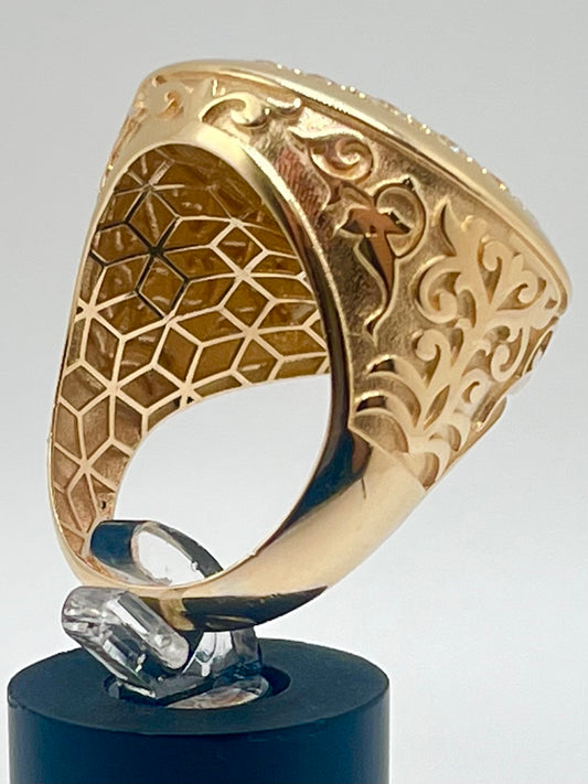 Anillo Semisólido 14K  9.5 g