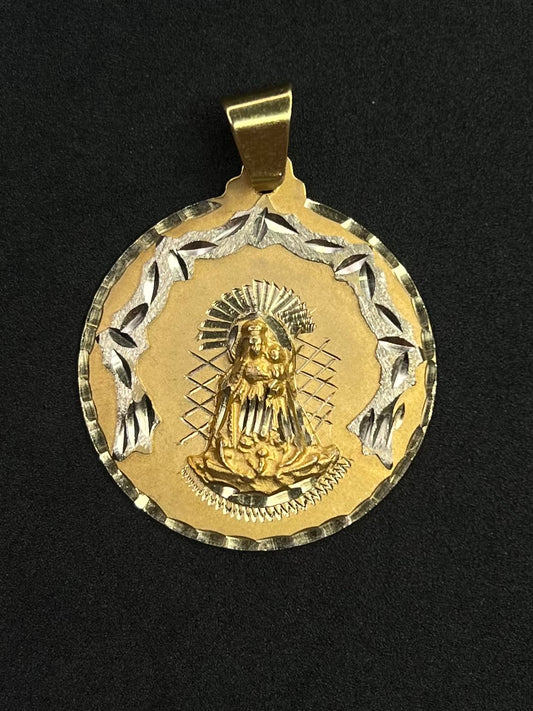 Dije de La Caridad del Cobre 14K 7.4 g