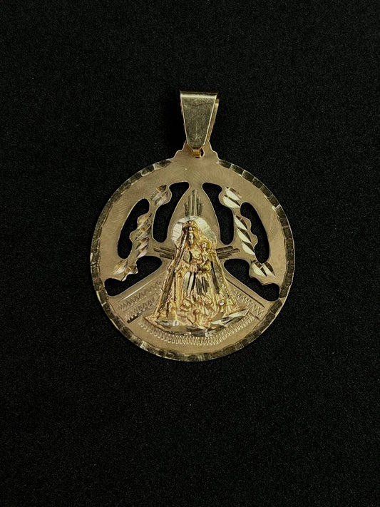 Dije Virgen del Cobre 14K 9.0g