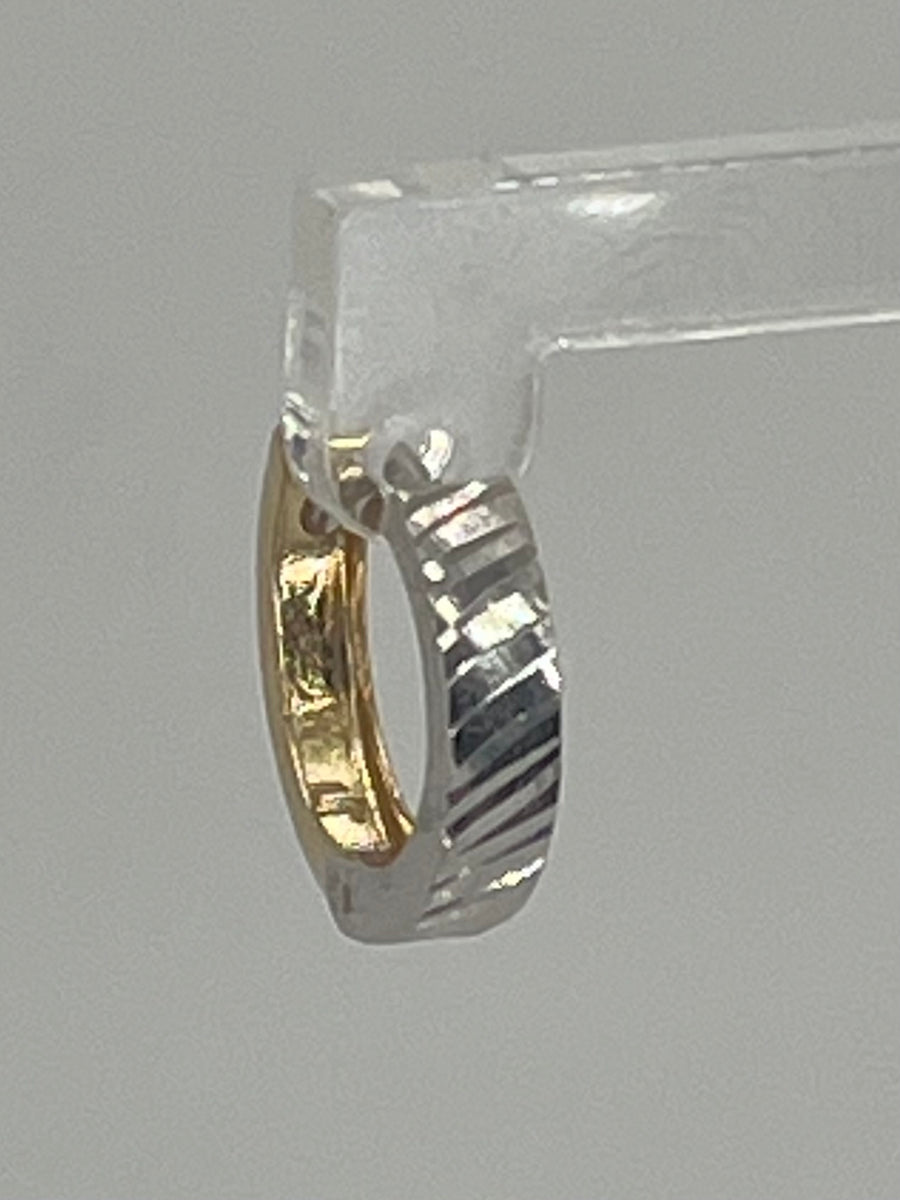 14K Hoop Earrings 1.3 g