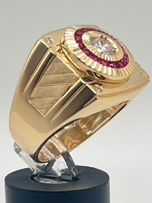 Anillo Semisólido 14K  11.1 g