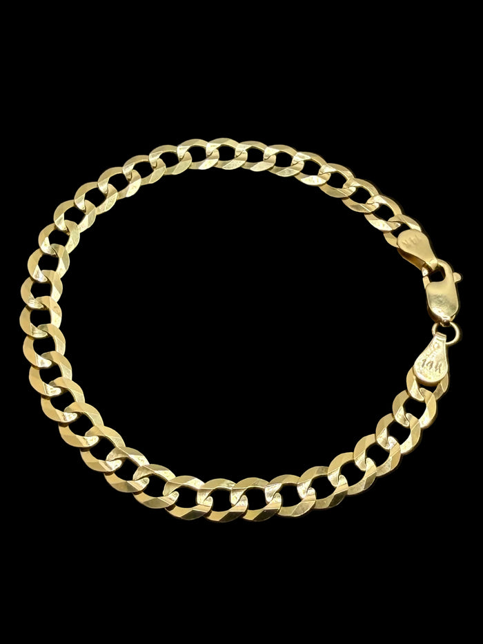 14K Corte De Brillo Bracelet 6.3 g