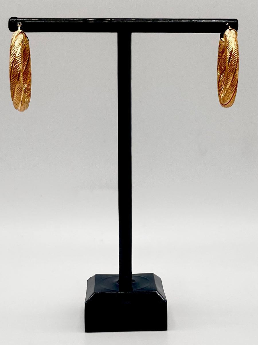 10K Hoop Earrings  4g