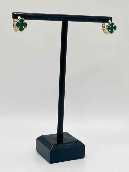 14K Flower Earrings 2.6 g