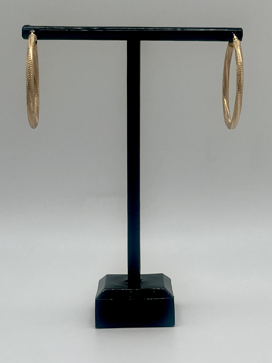 10K Hoop Earrings 2 g