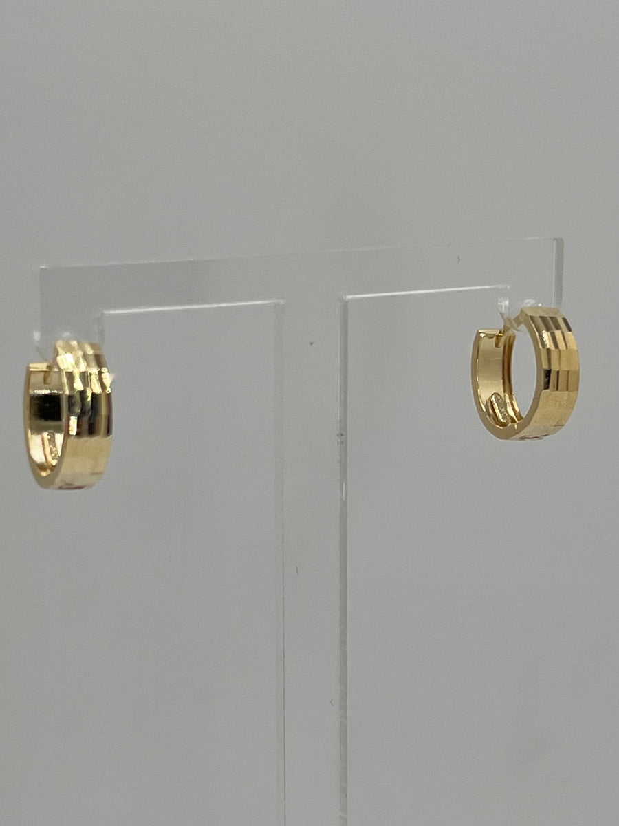 10K Hoop Earrings 1.3 g