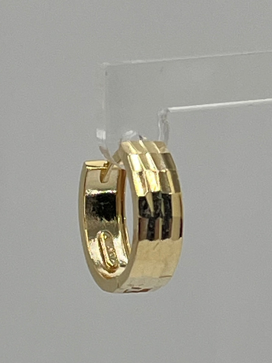 10K Hoop Earrings 1.3 g