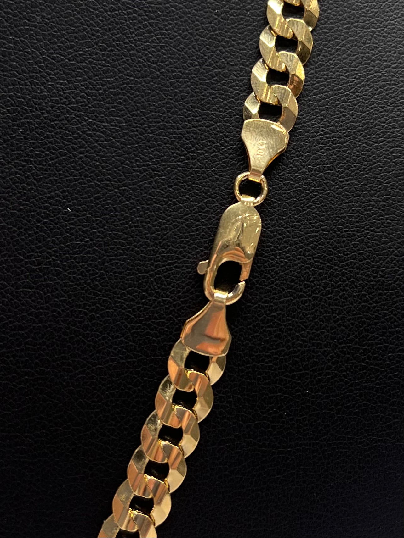 10k Yellow Gold Curb Chain