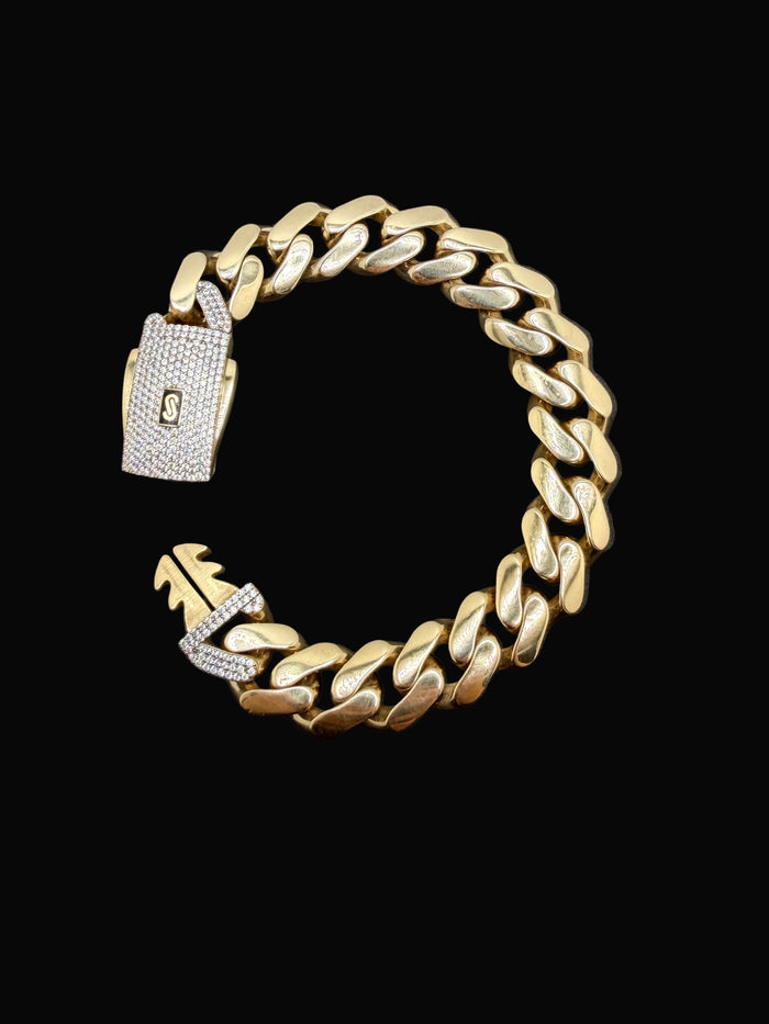 Pulso Monaco 10K Zirconia 24.8 g
