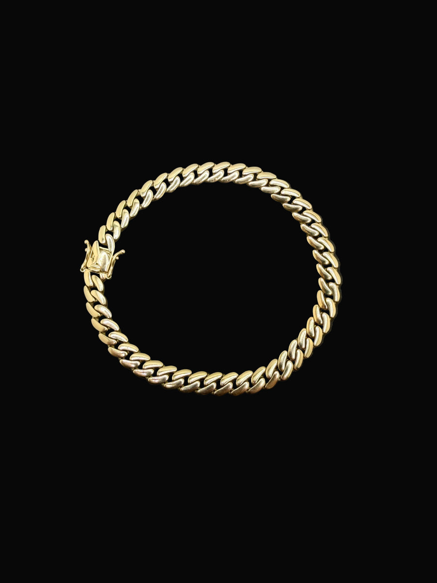 10K Cuban Link Bracelet 10.5 g