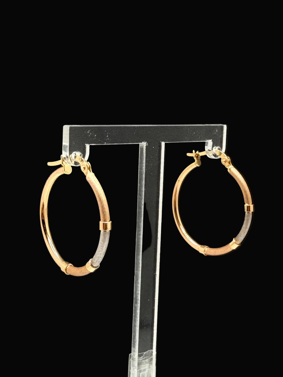 14K Hoop Earrings 1.6 g