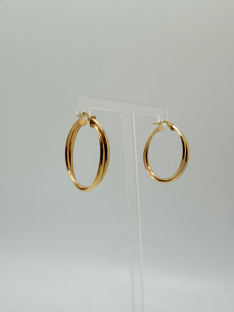 Argollas 10K Weight 2 g