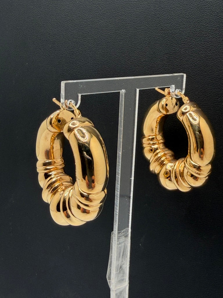 Argollas 14K 10 g