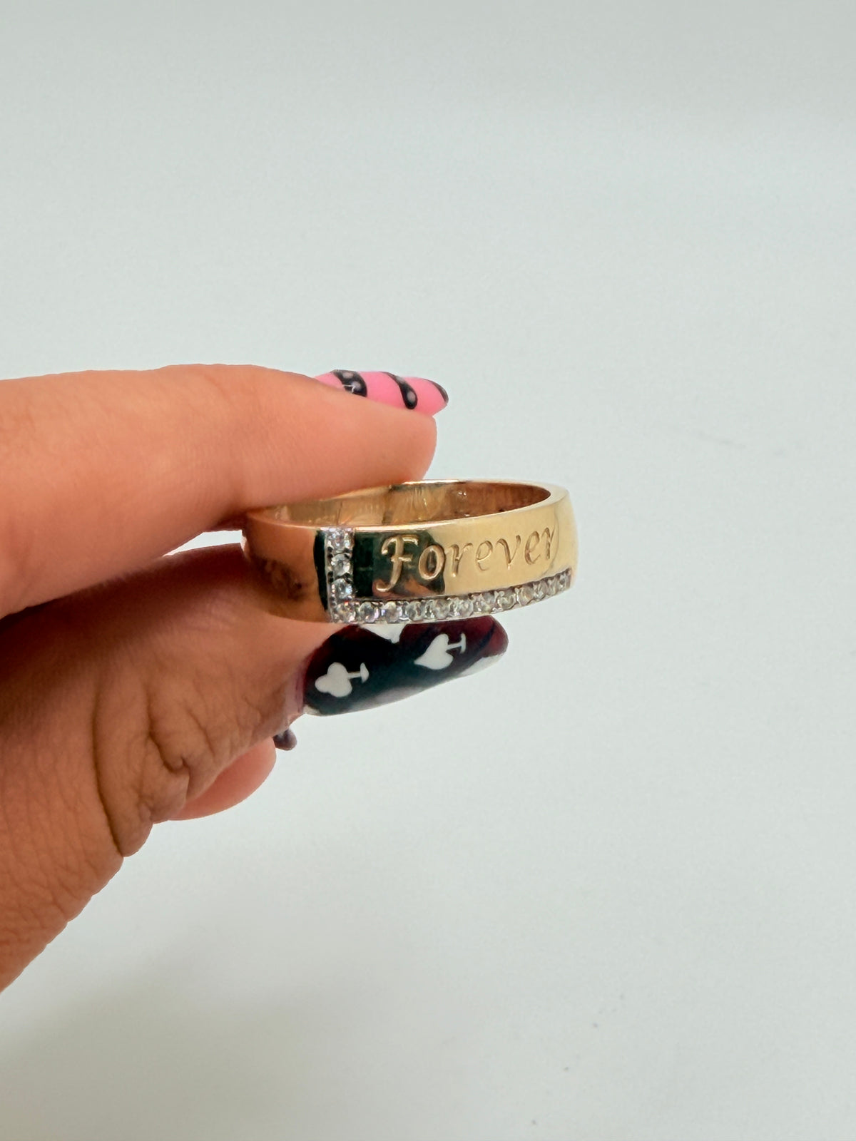 Anillos De Compromiso 14K Zirconia Weight 5.7 g