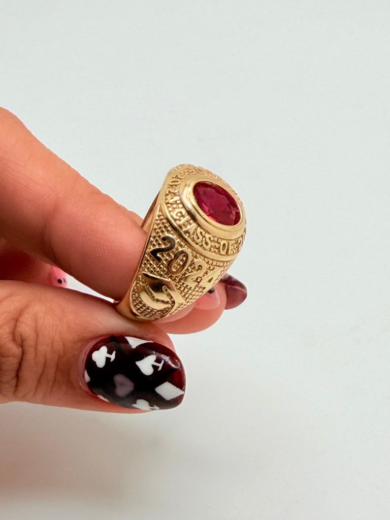 Anillo H 14K Zirconia Weight 8.5 g