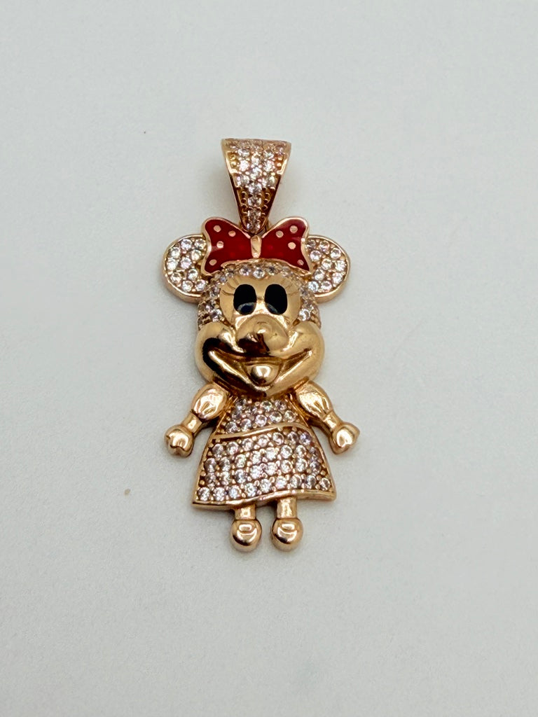 Dije 10K Zirconia Weight 3.9 g