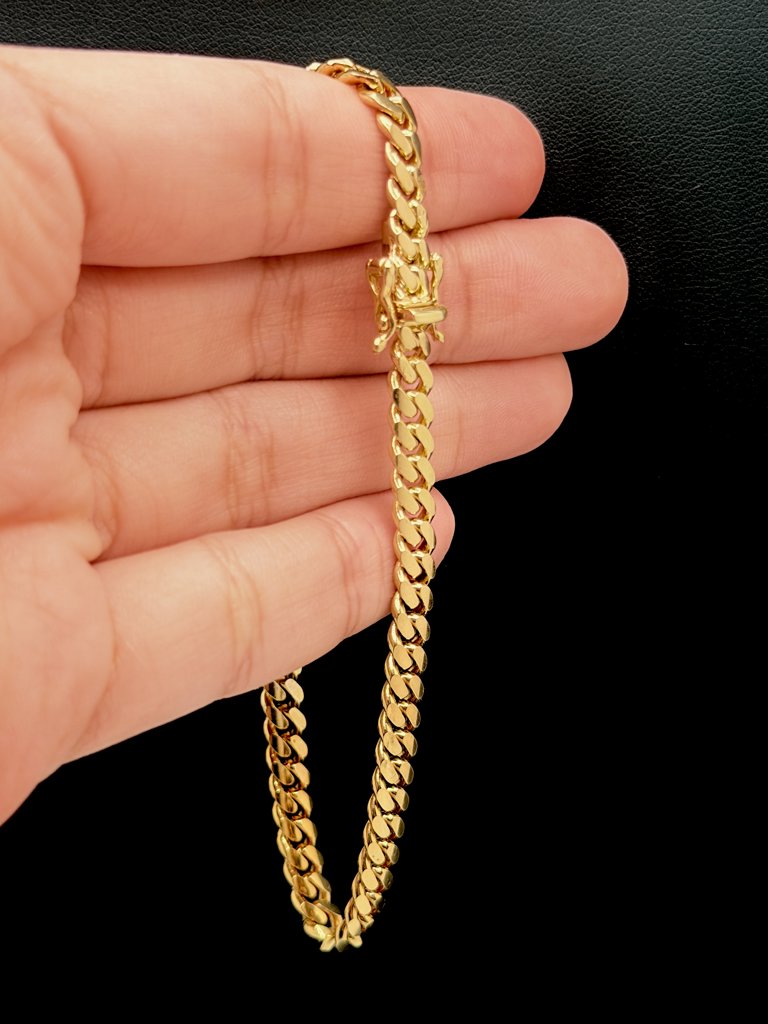10K Cuban Link Bracelet 15 g