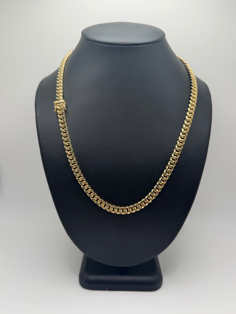 Cadena Cuban Link 14K Weight 32.7 g
