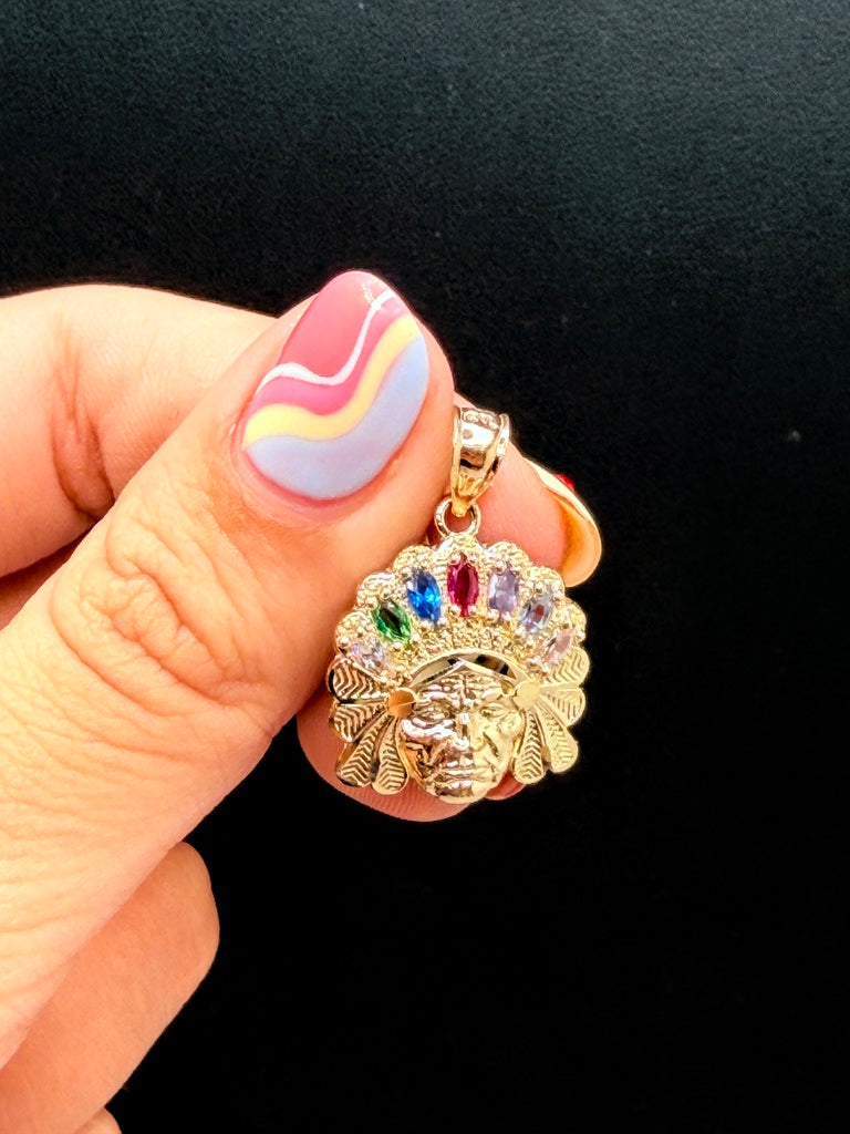 Dije 10K Zirconia 1.5 g