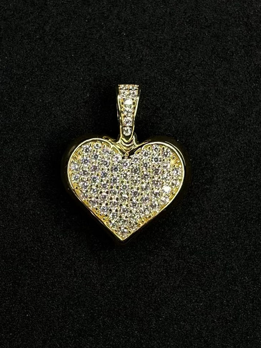 14K Heart Pendant 2.4 g