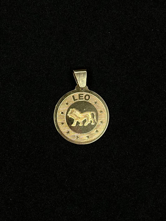 Leo Horoscope Charm 10K