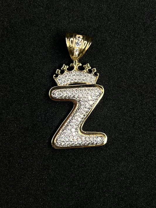 Charm Letter Z 10K