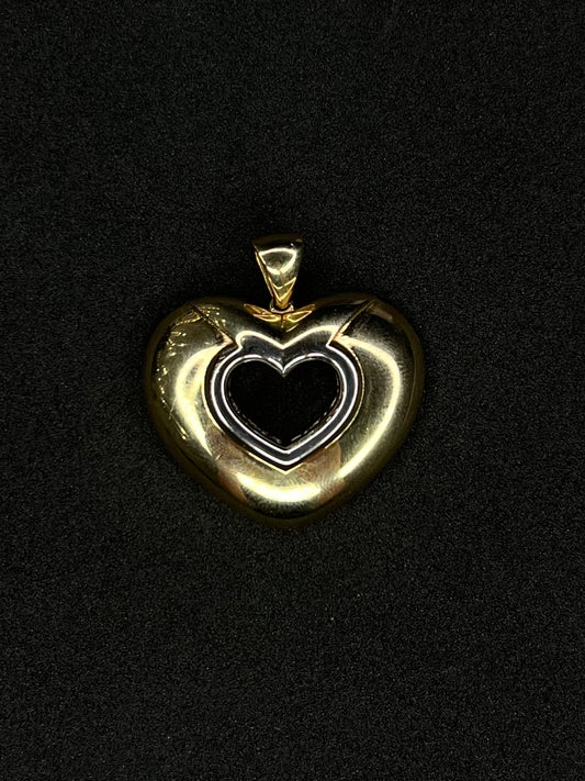14K Heart Pendant 4.6 g