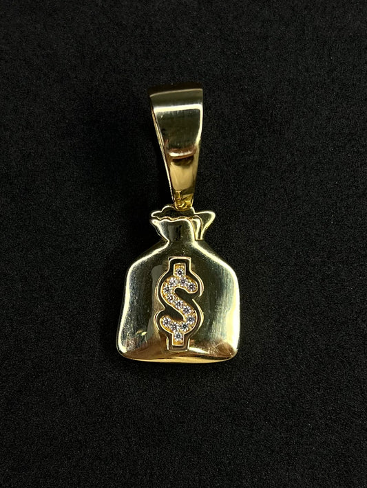 Money Bag Charm 10K 6 g